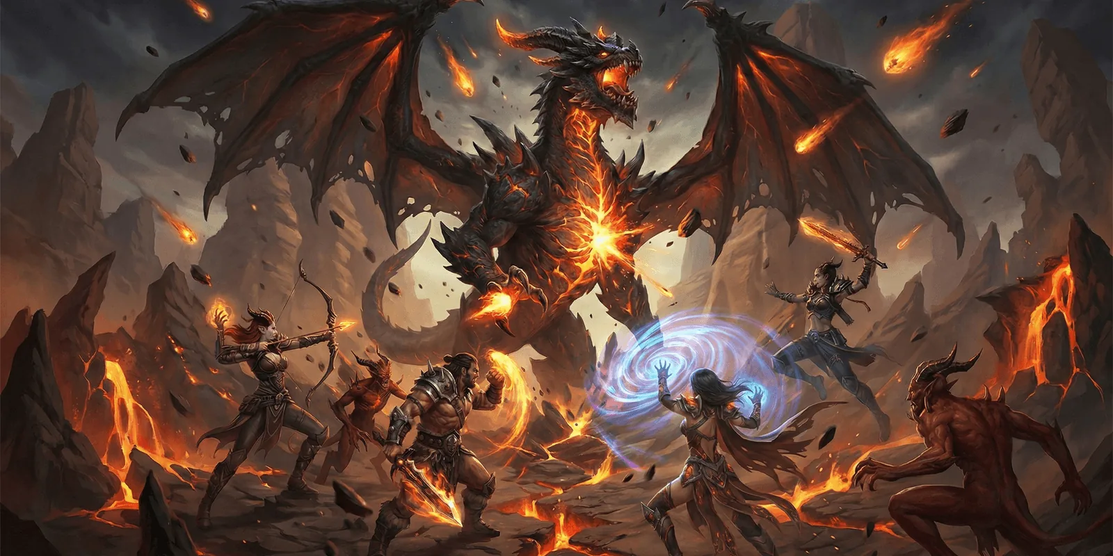 Arcane Heroes 2 Dragon Lair artwork