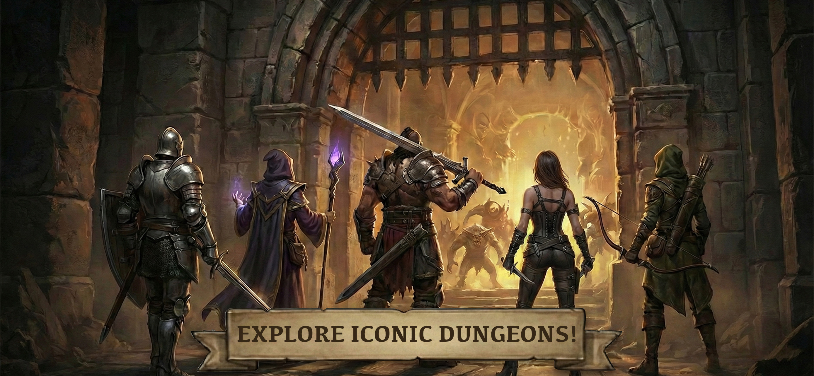 Arcane Heroes 2 combat encounter screenshot