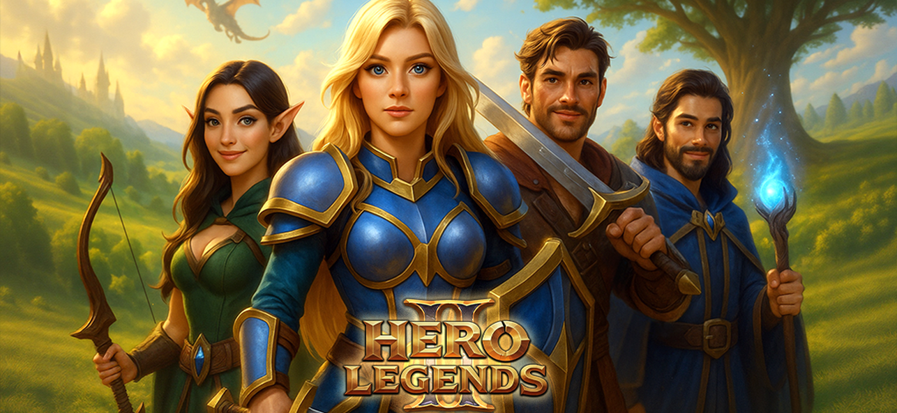 Hero Legends 2 Dragonhunters combat screenshot