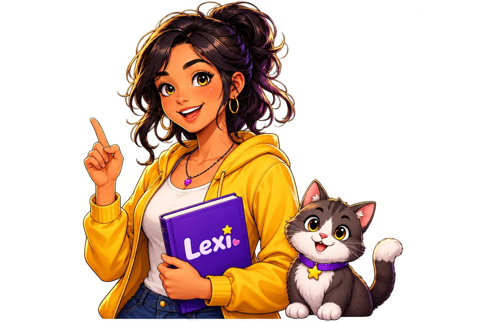 Lexi English learning character